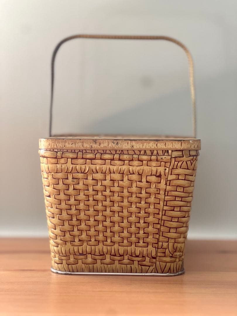 LU ビスケット バスケット パニエ 缶 /フランス ハグオーワー　マチルド