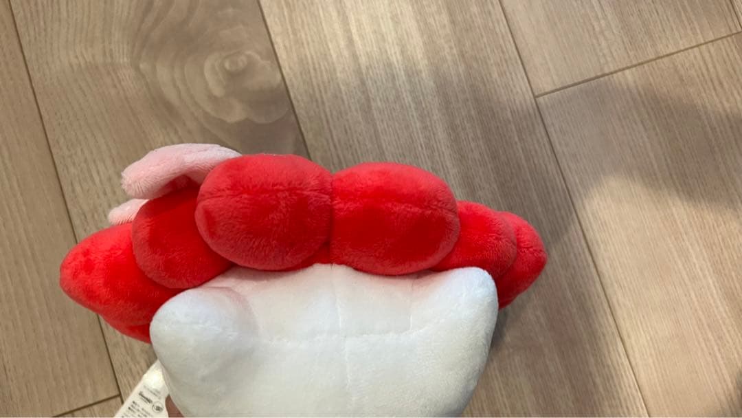 サンリオミャクミャク　ハローキティ ぬいぐるみ Mサイズ