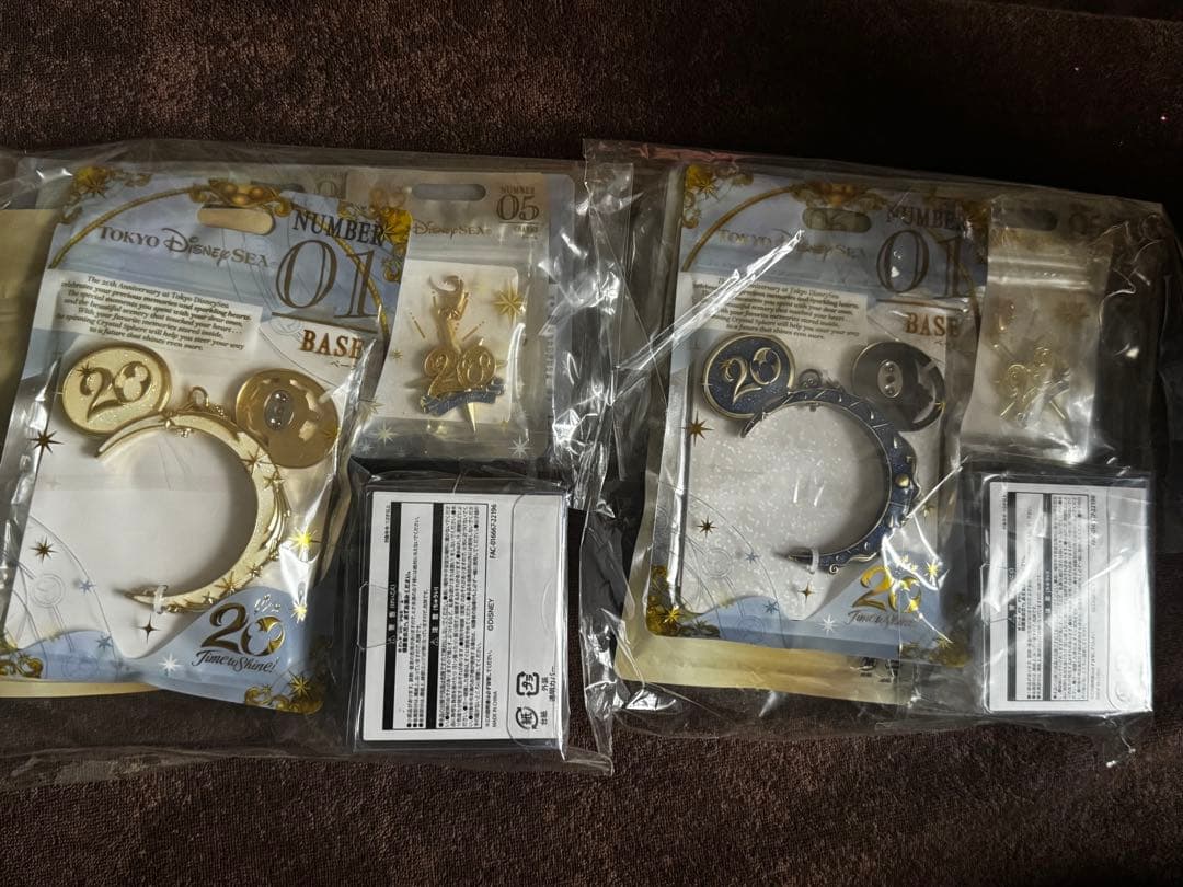 ディズニーキャラクター アクセサリーセット 2個