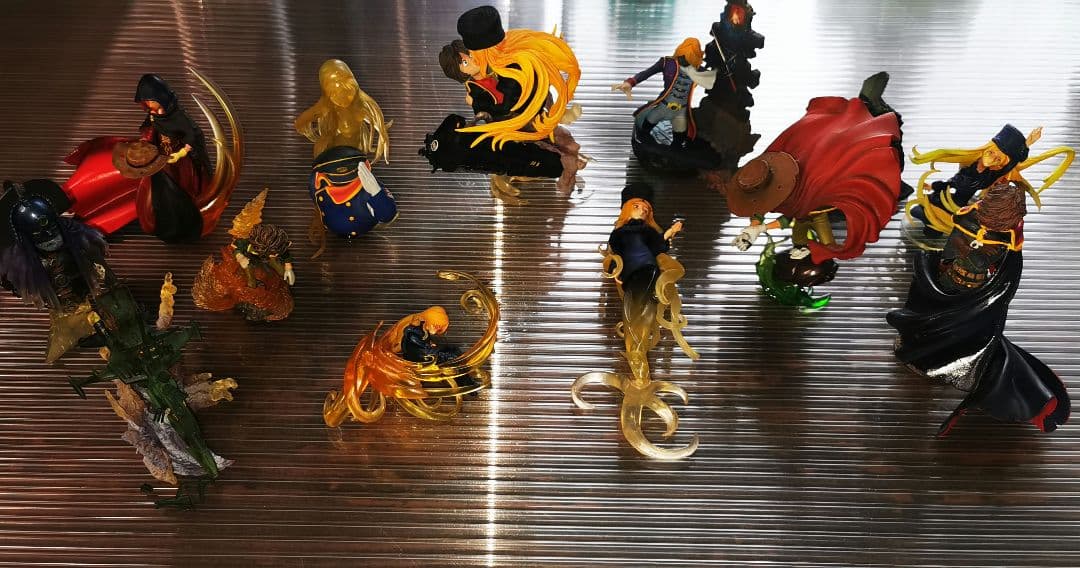 海洋堂　銀河鉄道999 フィギュア　超像伝説　さよなら銀河鉄道999