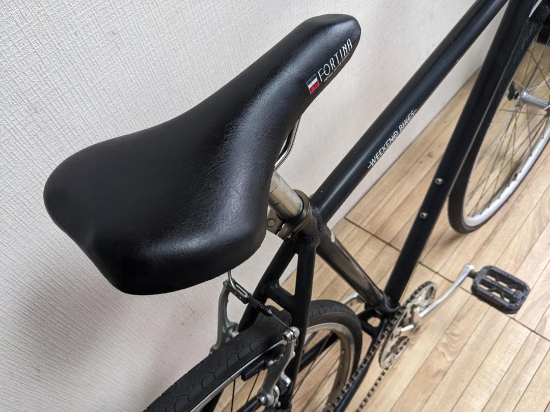 メンテ済！クロスバイク ブラック　神奈川より