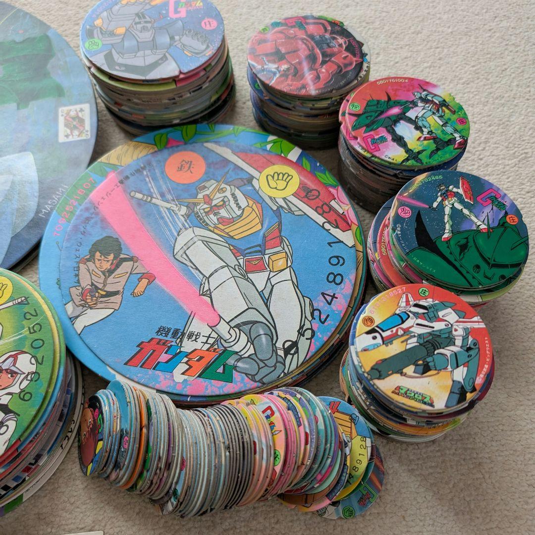 当時物 レア 昭和レトロ アンティーク メンコ めんこ 面子 カード 300枚