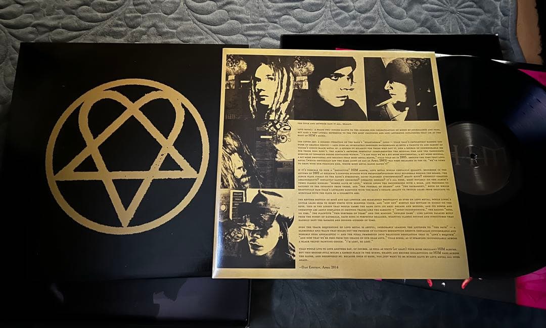 HIM レコード BOX ＋Tears on Tape LP