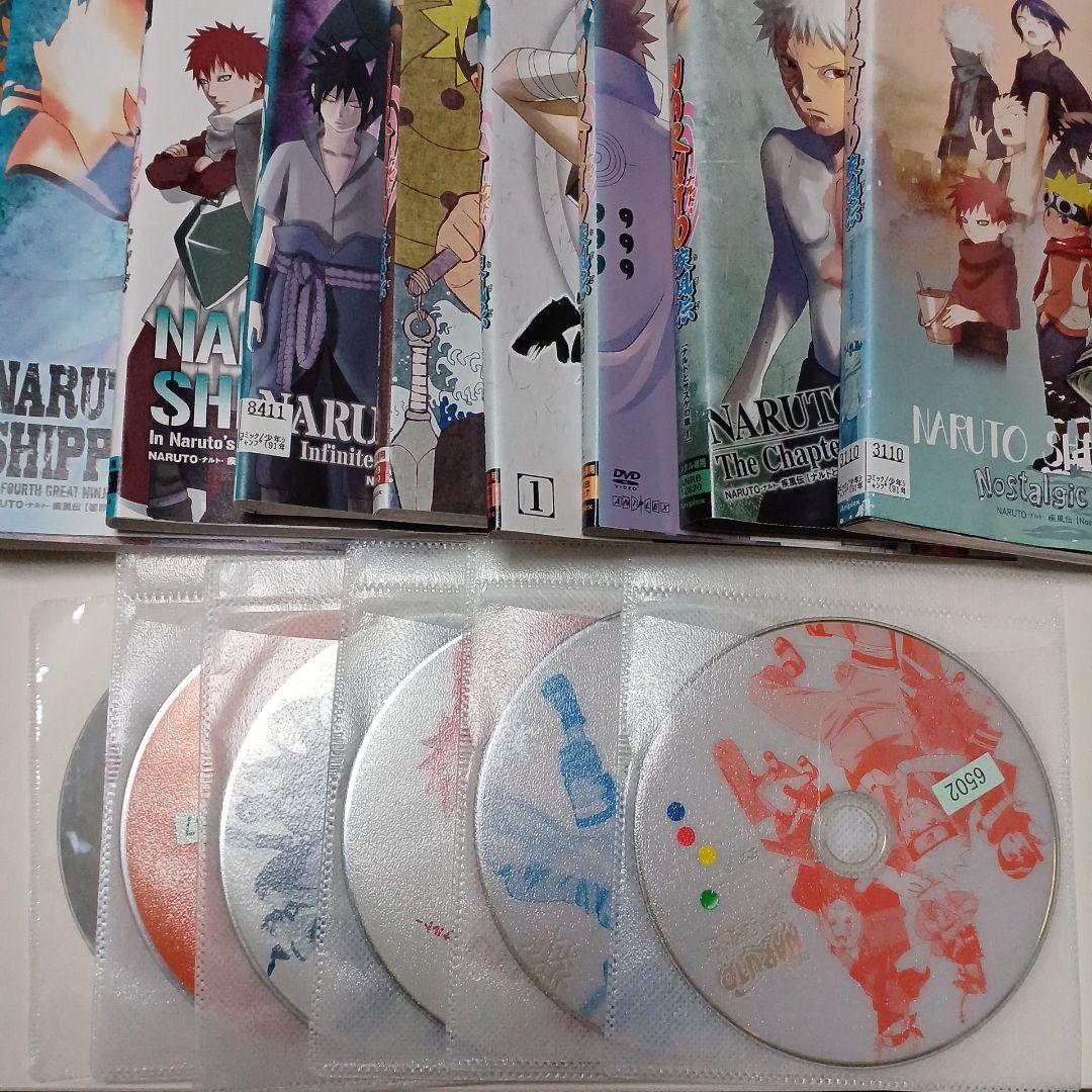 アニメ DVD NARUTO 全巻セット + 劇場版11本 合計 192本セット