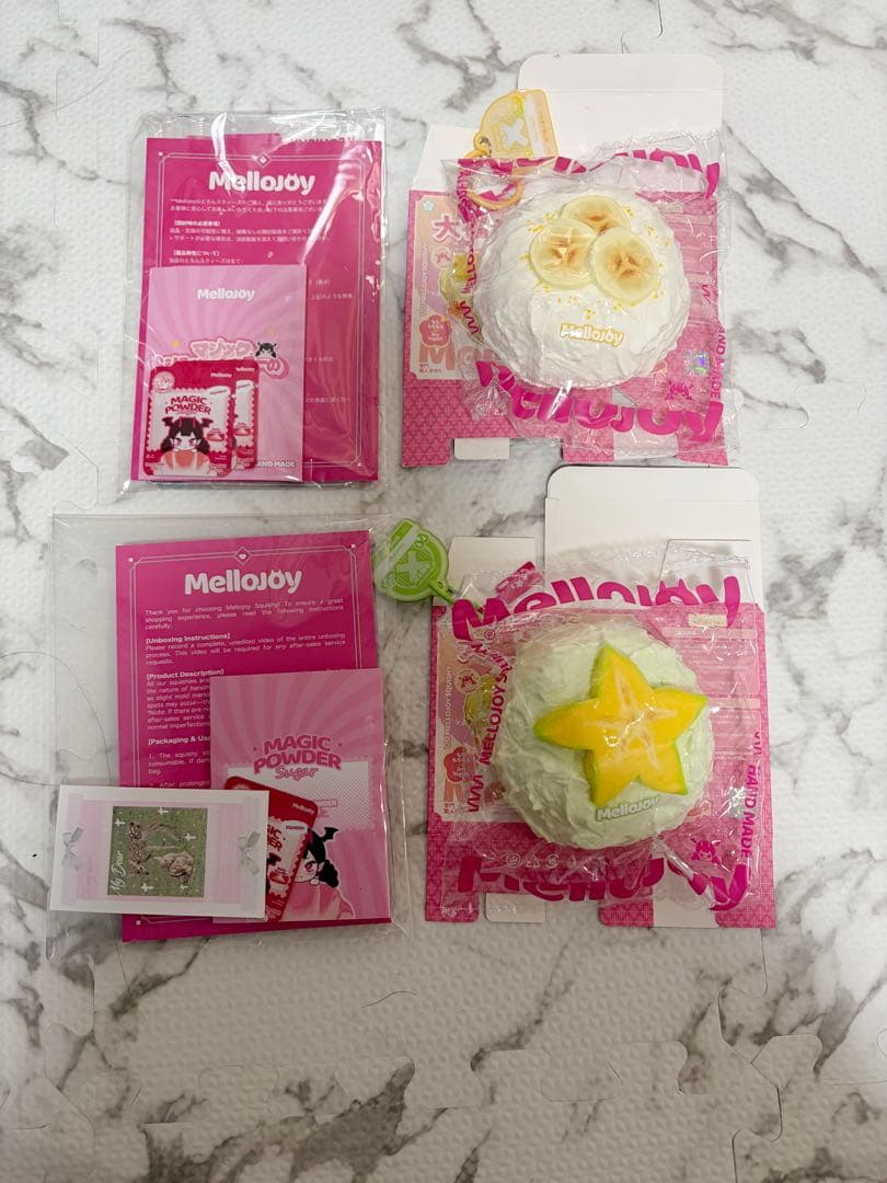 mellojoy メロジョイ　大福　バナナ　スターフルーツ