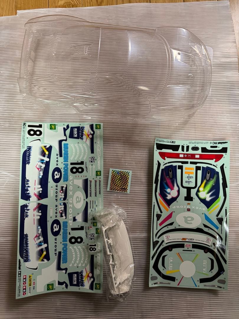 タミヤ　1/10 abex DOME MUGEN NSX スペアボディセット