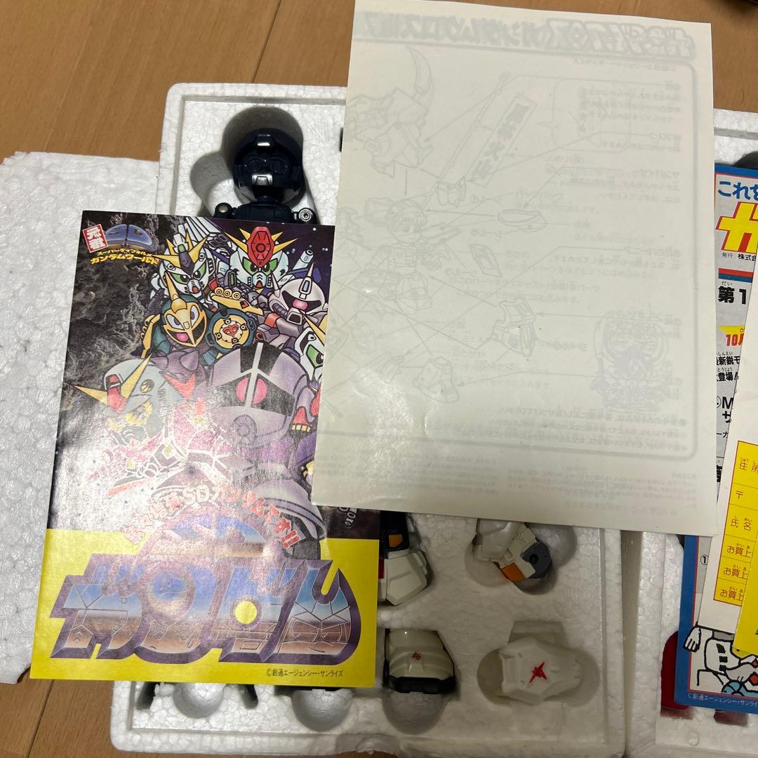 ガンプラ SDガンダム ガンダムクロス サザビー νガンダム 当時品