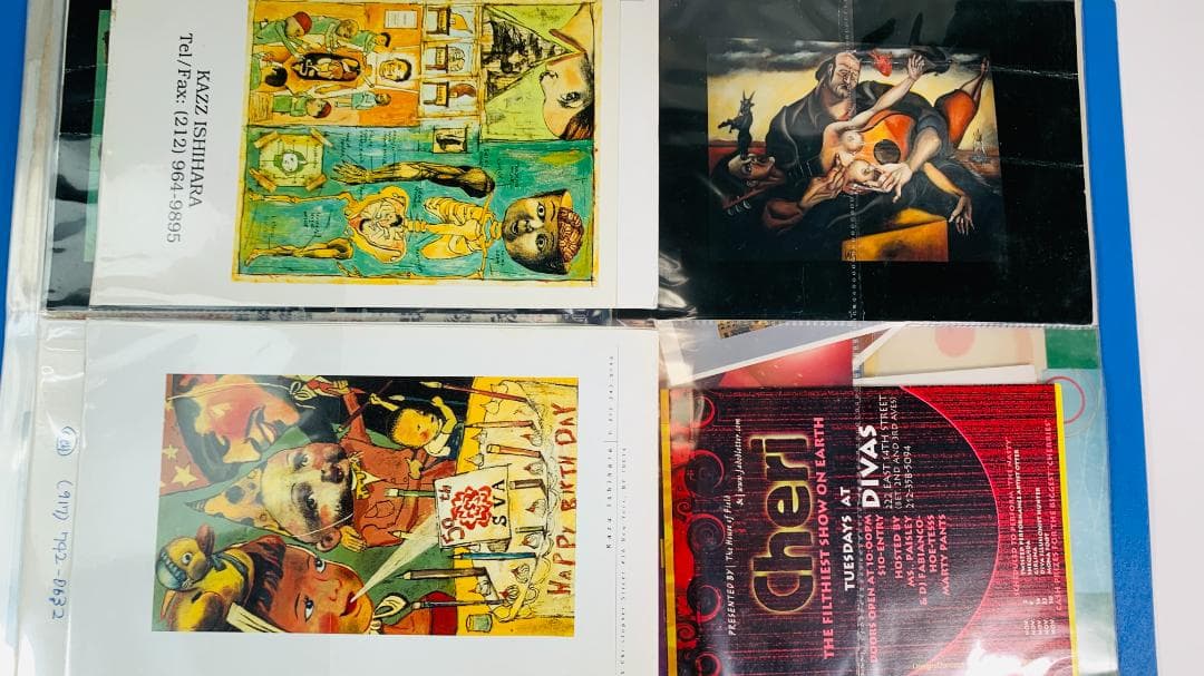 2000年◆収集された多様なアートカード・宗教的ヴィンテージカードセット