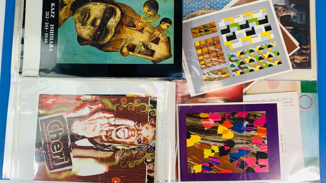 2000年◆収集された多様なアートカード・宗教的ヴィンテージカードセット