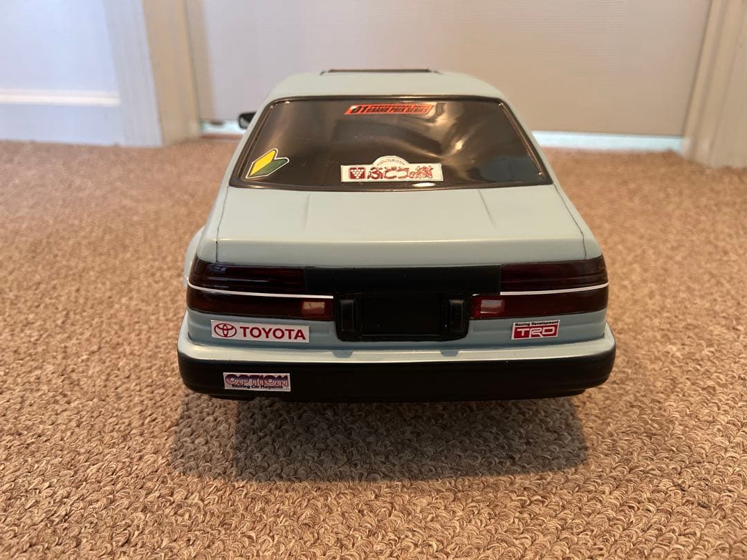 陸人・LP-86+AE86レビン、ボデ付き（オプションパーツ付き）