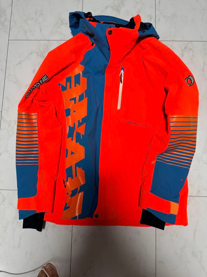 k*6様 オンヨネスキーウェア Lサイズ オレンジ/ブルー