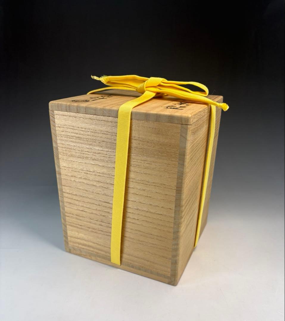 【中古品】森岡嘉祥造　秋草絵茶碗五客（共箱）