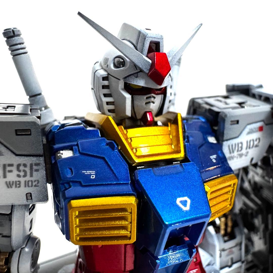 RG RX78-2 Ver.2.0 塗装済み完成品 ガンプラ