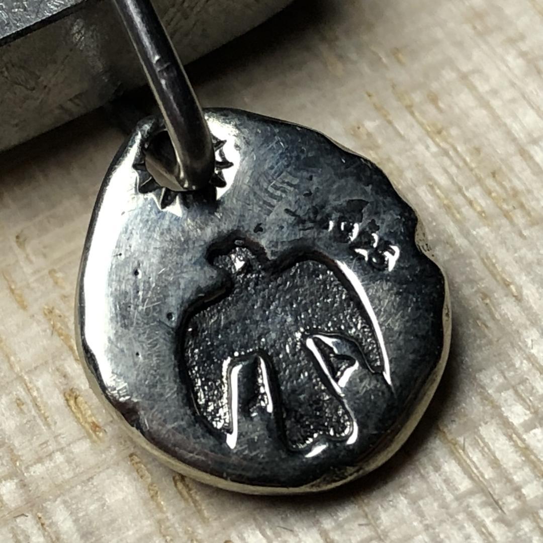 ムオニオナルスタ隕石　メッキ処理済み　ペンダントトップ　 鉄隕石　重さ約61ｇ