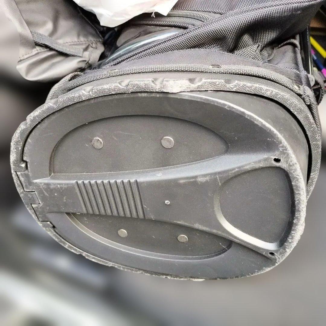   ゴルフ キャディバッグ スタンド式 ブラック