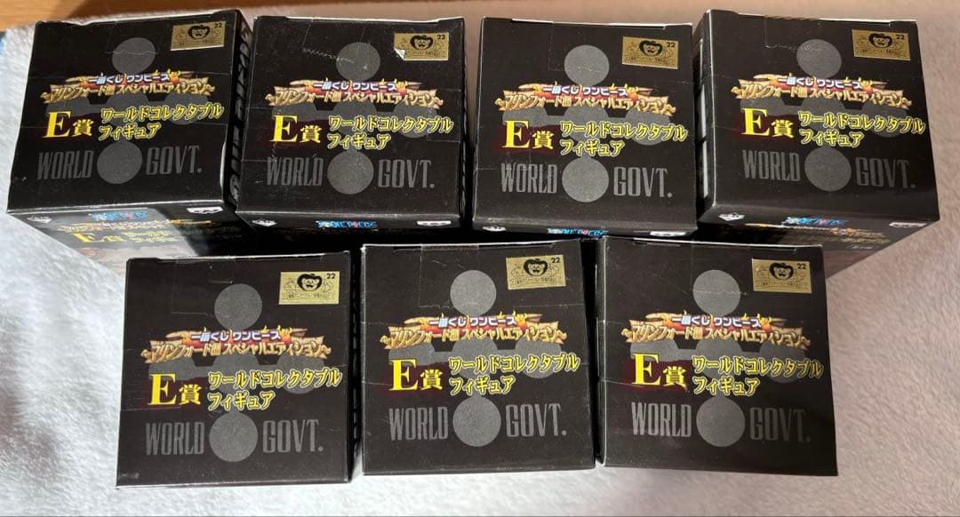 ワンピース ワールドコレクタブルフィギュア 王下七武海 コンプリート