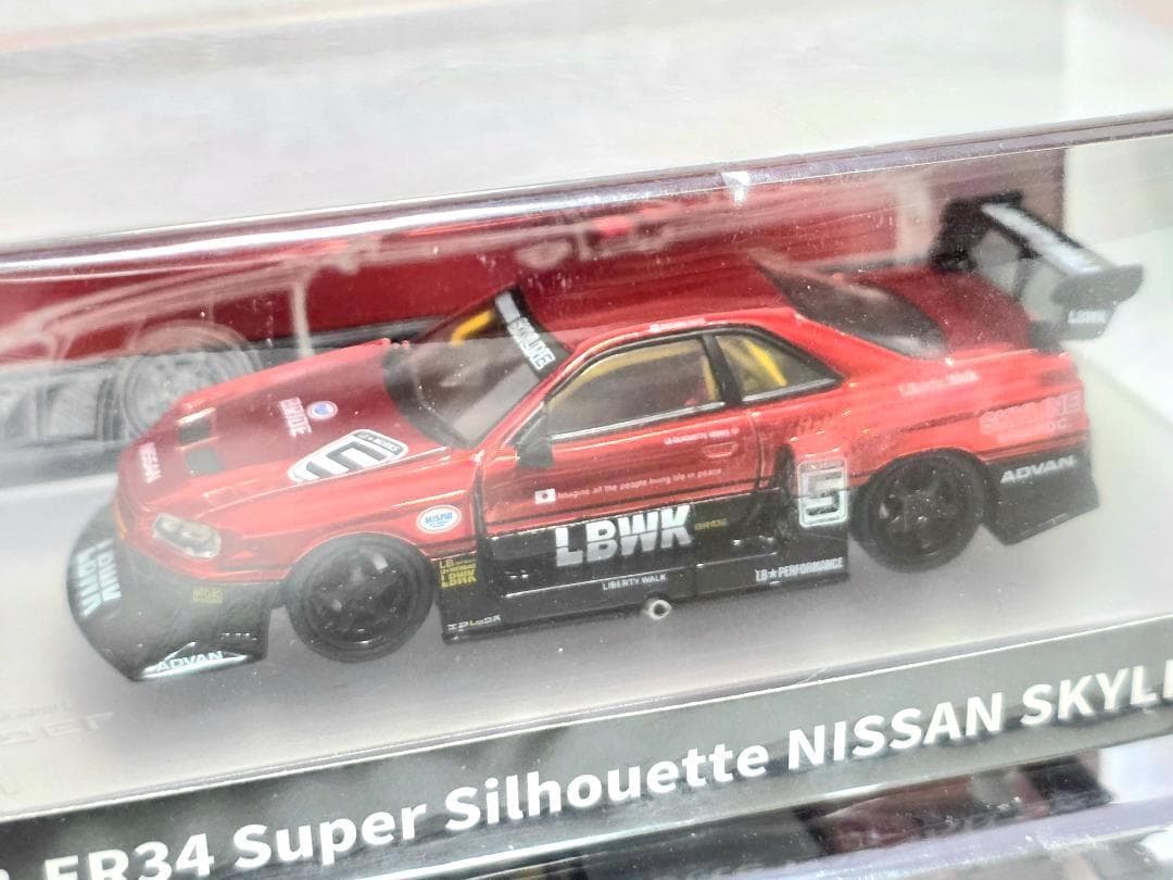 スカイライン スーパーシルエット LB-ER34-LBWKチェイス2セット