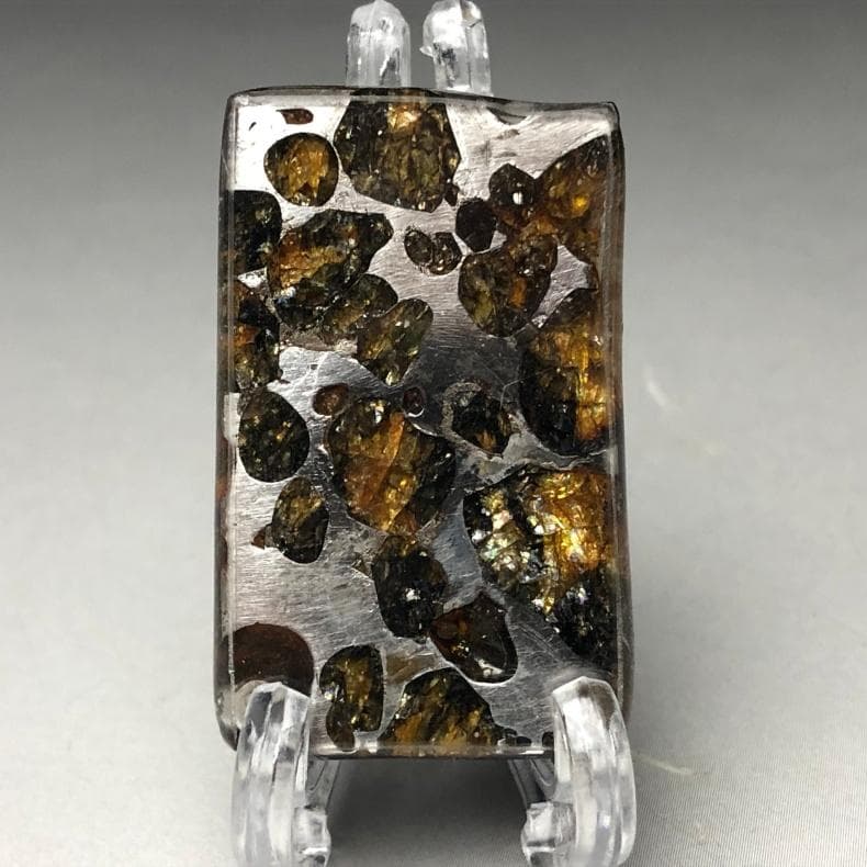 ヤ*ん様 パラサイト隕石 隕石　石鉄隕石　セリコ隕石 重さ約13ｇ　共箱