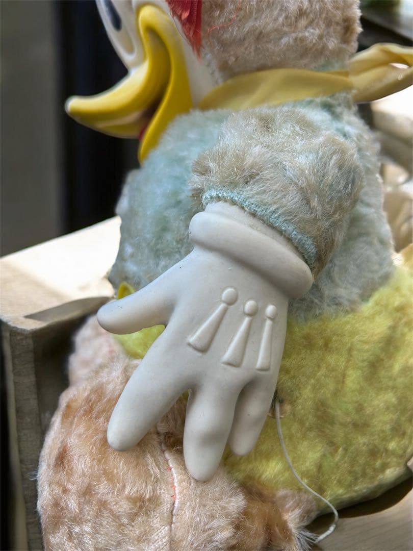 希少！当時物ドナルドダック アンティークドール 昭和レトロ　ディズニー