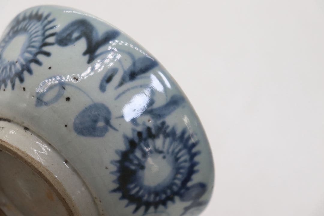 中国　明時代　染付お碗2点　アンティーク　送料込み250827-2