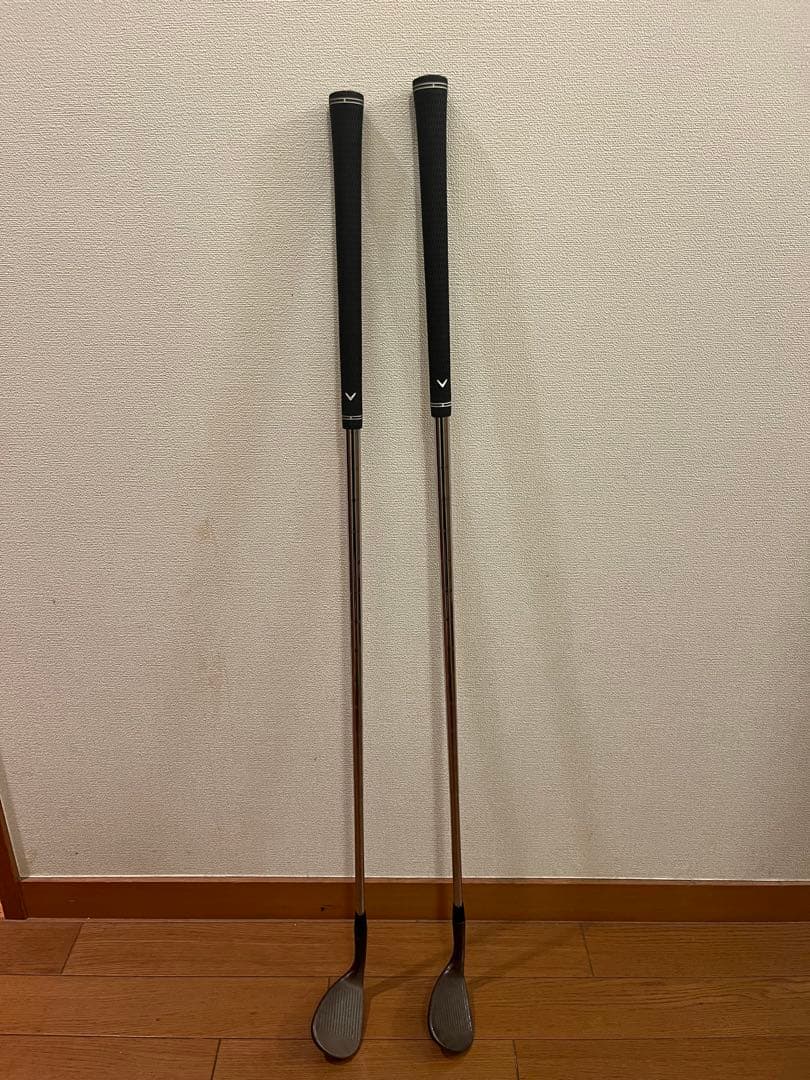 ノーメッキウェッジ２本　Callaway 52度 56度 MODUS3 105S