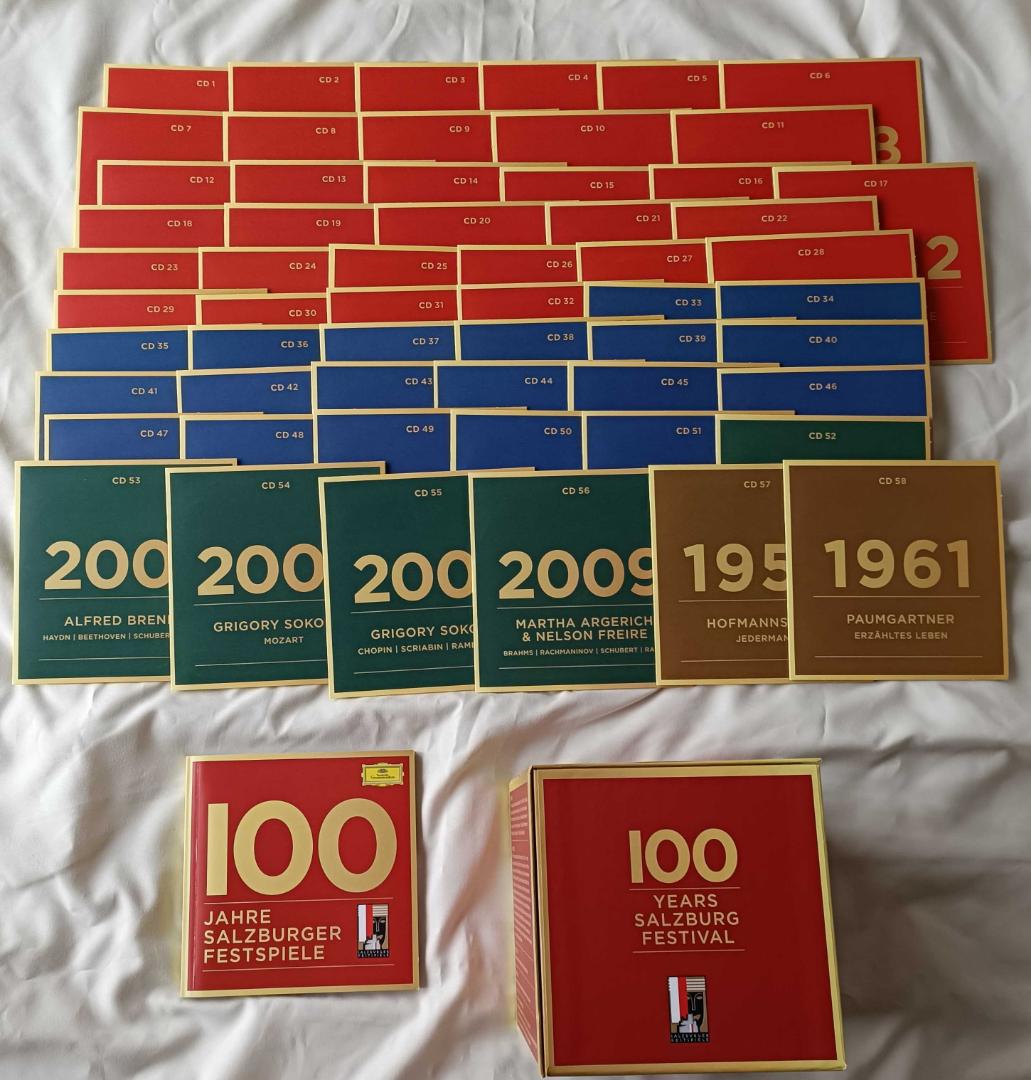 ザルツブルク音楽祭100周年記念ボックス（58CD）