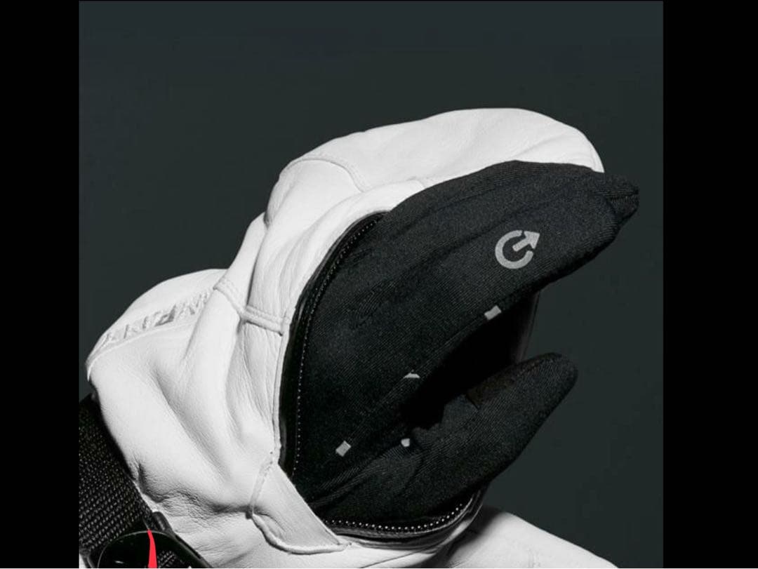 SWANY BOCCO Lサイズ　ピンク レザー ミトン