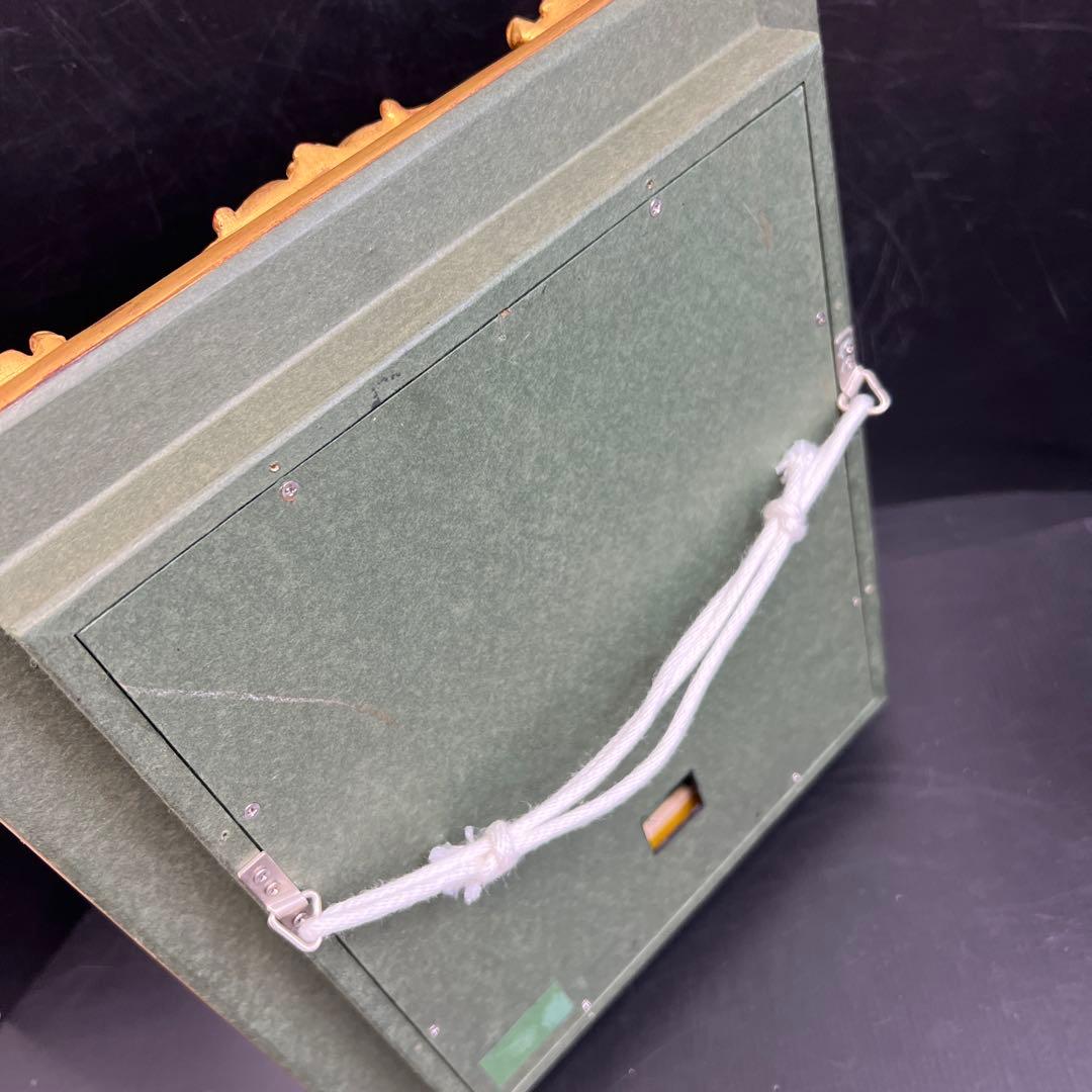 19世紀KPMベルリン人物文陶板画　「KPM」刻印　共箱　東Y7-1219☆1F