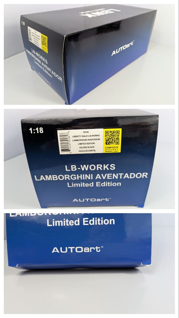 1/18　ミニカー ランボルギーニ　アヴェンタドール リバティウォーク Aa