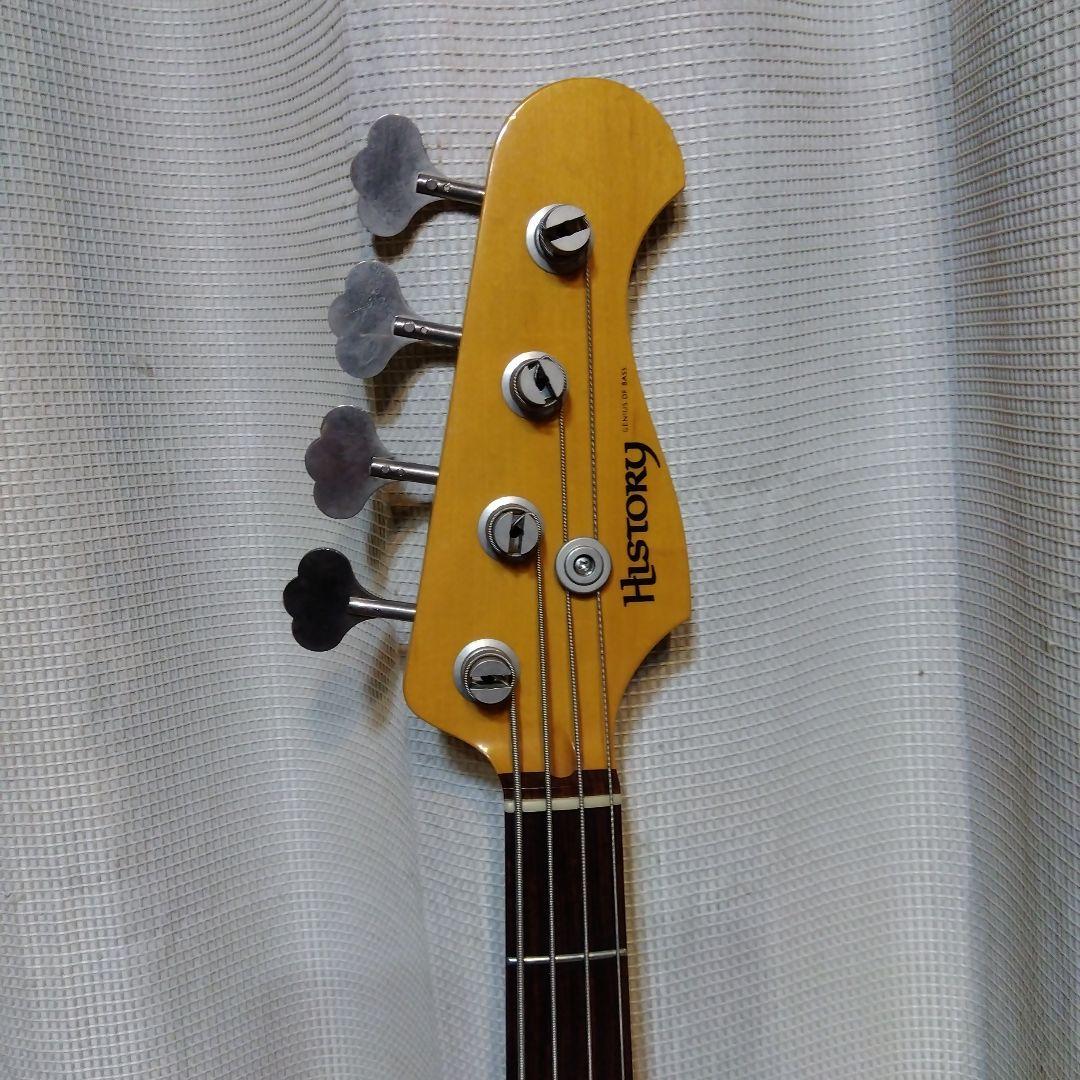 HISTORY　高級ライン　ジャズベース　ハードケース付き　タイムレスティンバー