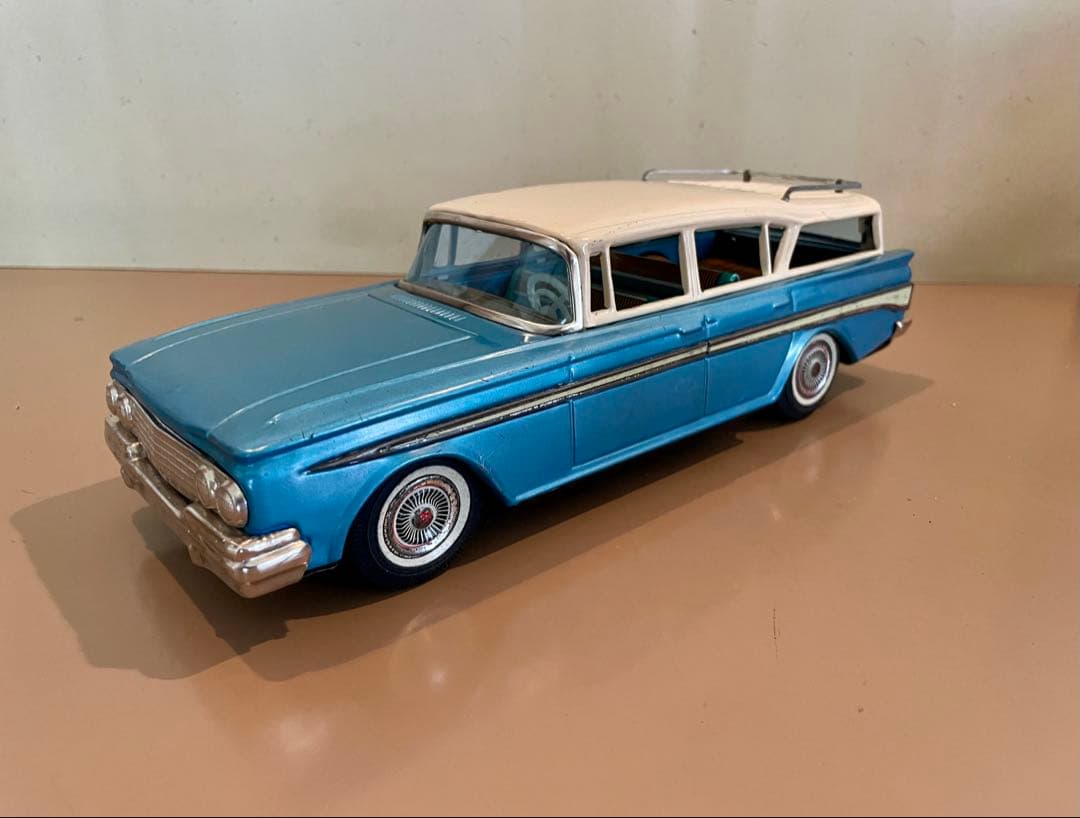 【RAMBLER】ランブラー・クラシック　ステーションワゴン　バンダイ ブリキ