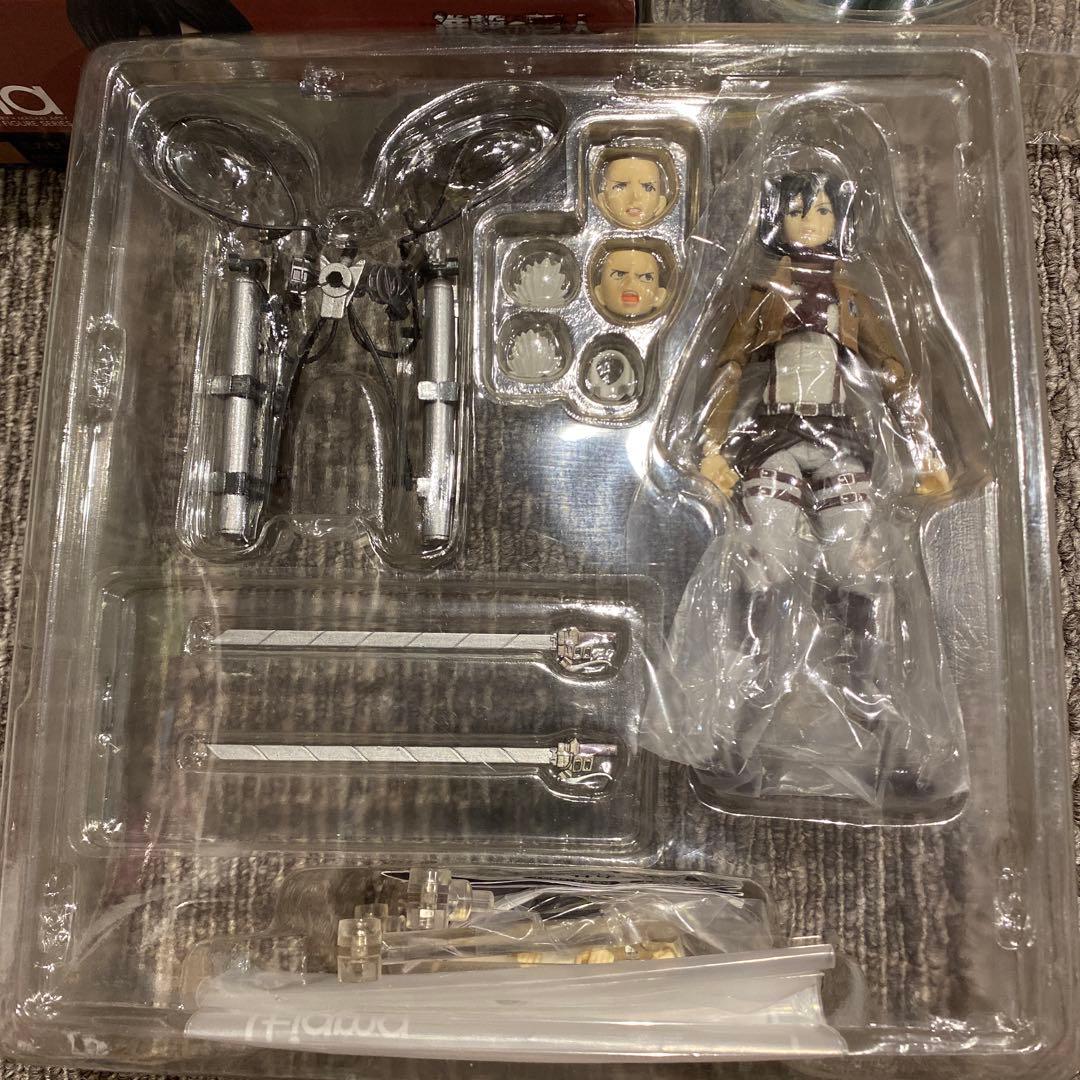 進撃の巨人 figma フィギュア エレン・イェーガー リヴァイ 兵長 ミカサ