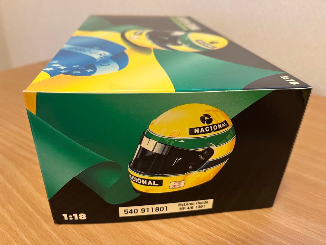 ミニチャンプス 1/18 マクラーレンMP4/6 セナ Marlboro仕様