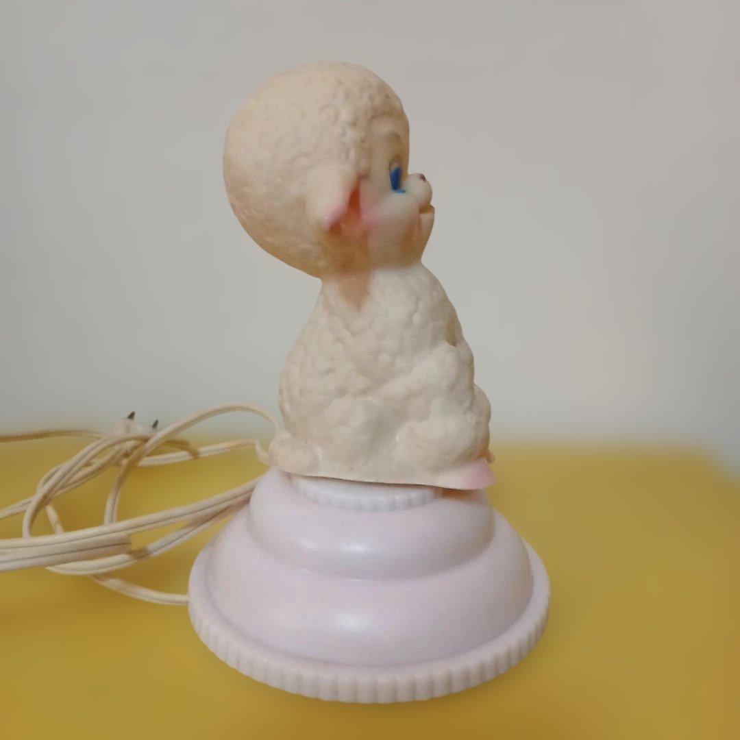ヴィンテージ　ラバードール　ひつじさんライト　照明