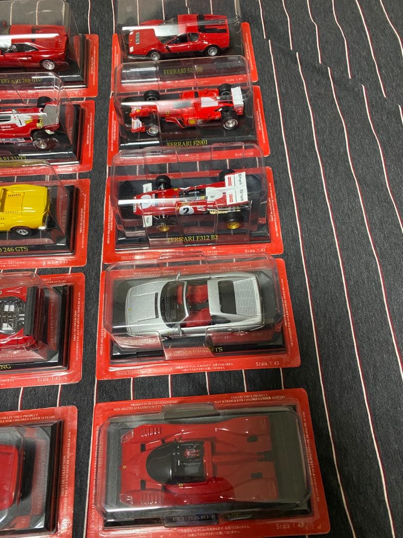 アシェット フェラーリコレクション1/43モデル 49台セット [ミニカー]+α