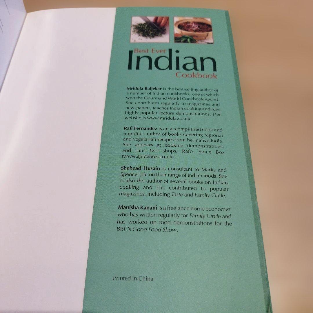 Best Ever Indian Cookbook　2014年 511P SC