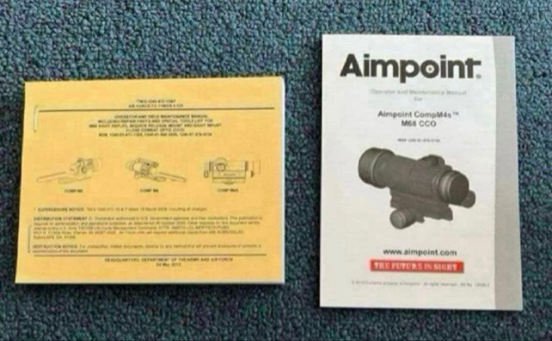 実物 未使用品 aimpoint compM4s M68CCO