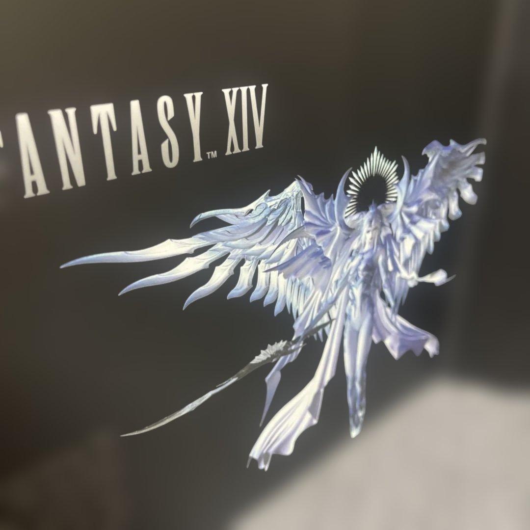 FF14 ハイデリン&ゾディアーク フィギュア コード新品-使用品