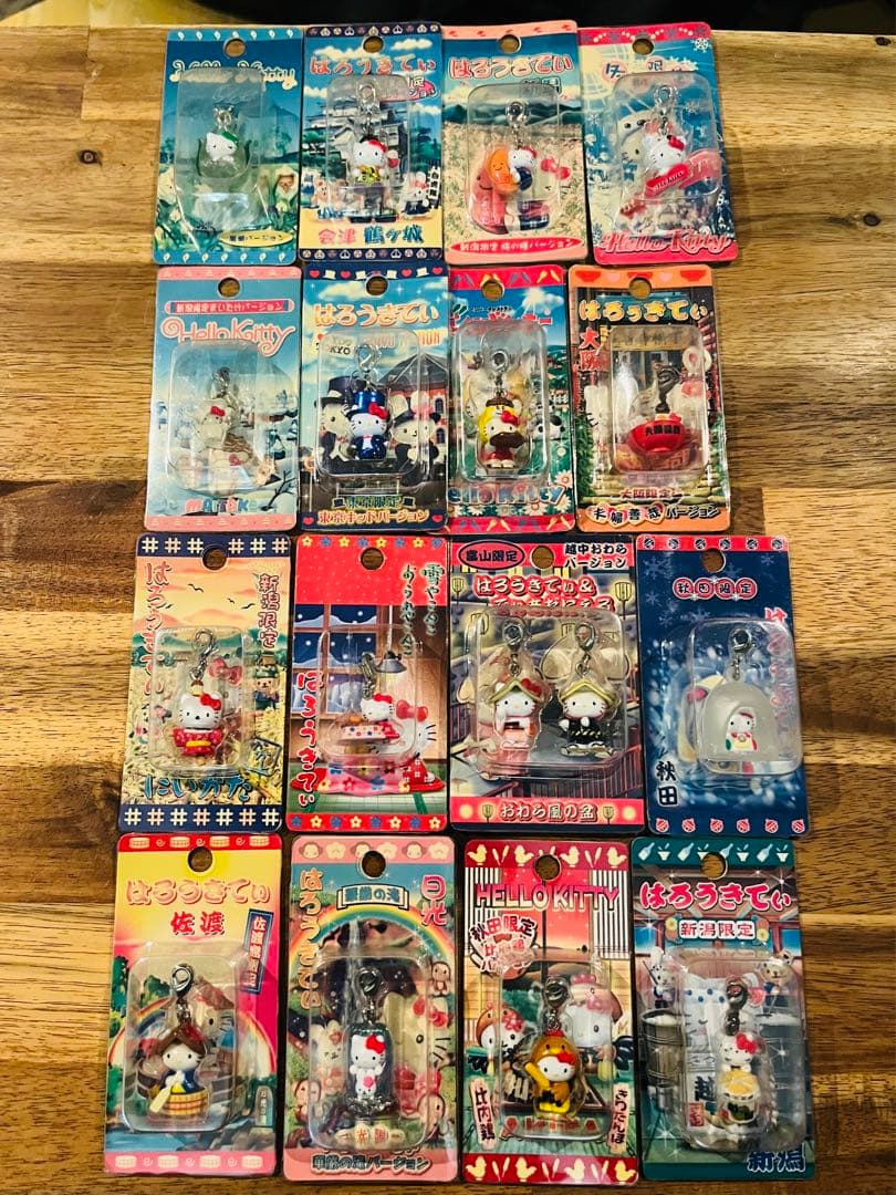 【新品・48個・まとめ】ご当地限定 ハローキティ ファスナーマスコット セット