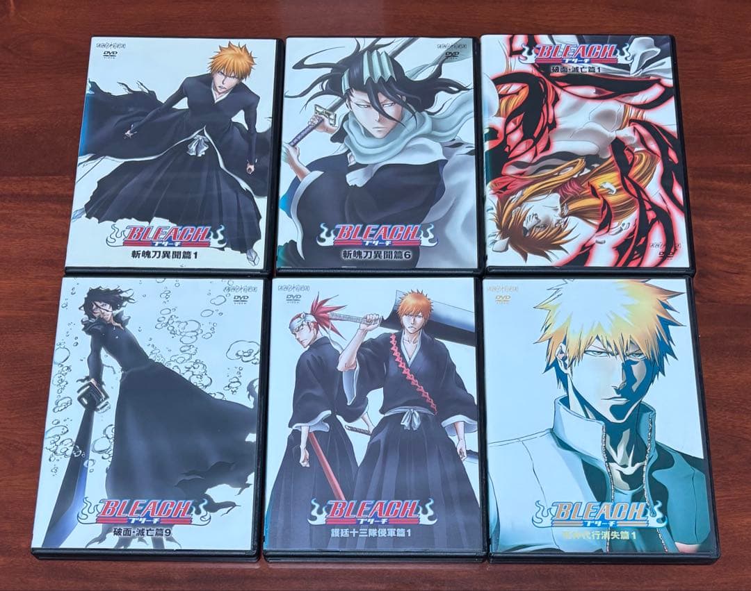 ケース付 ブリーチ 全93巻セット dvd