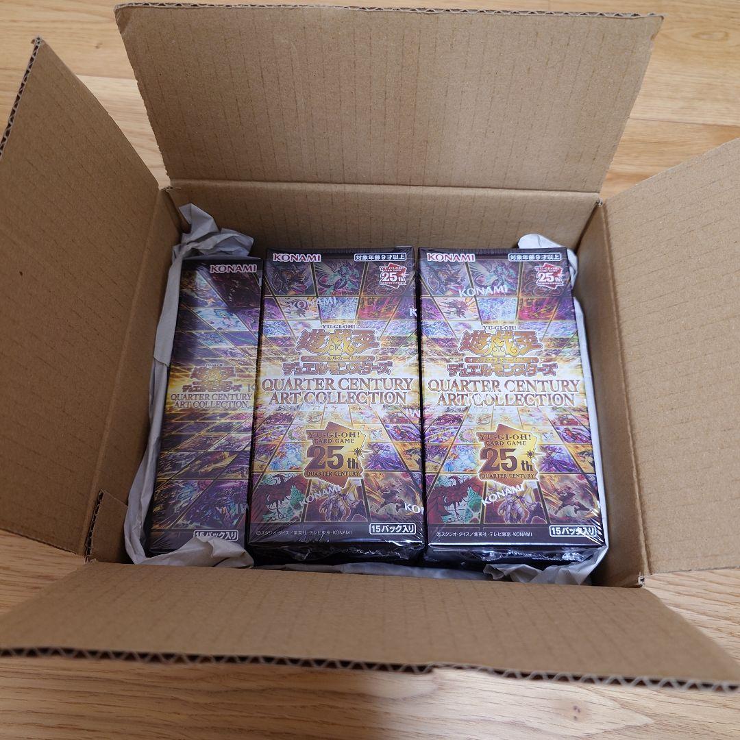 遊戯王 QUARTER CENTURY ART COLLECTION 5box