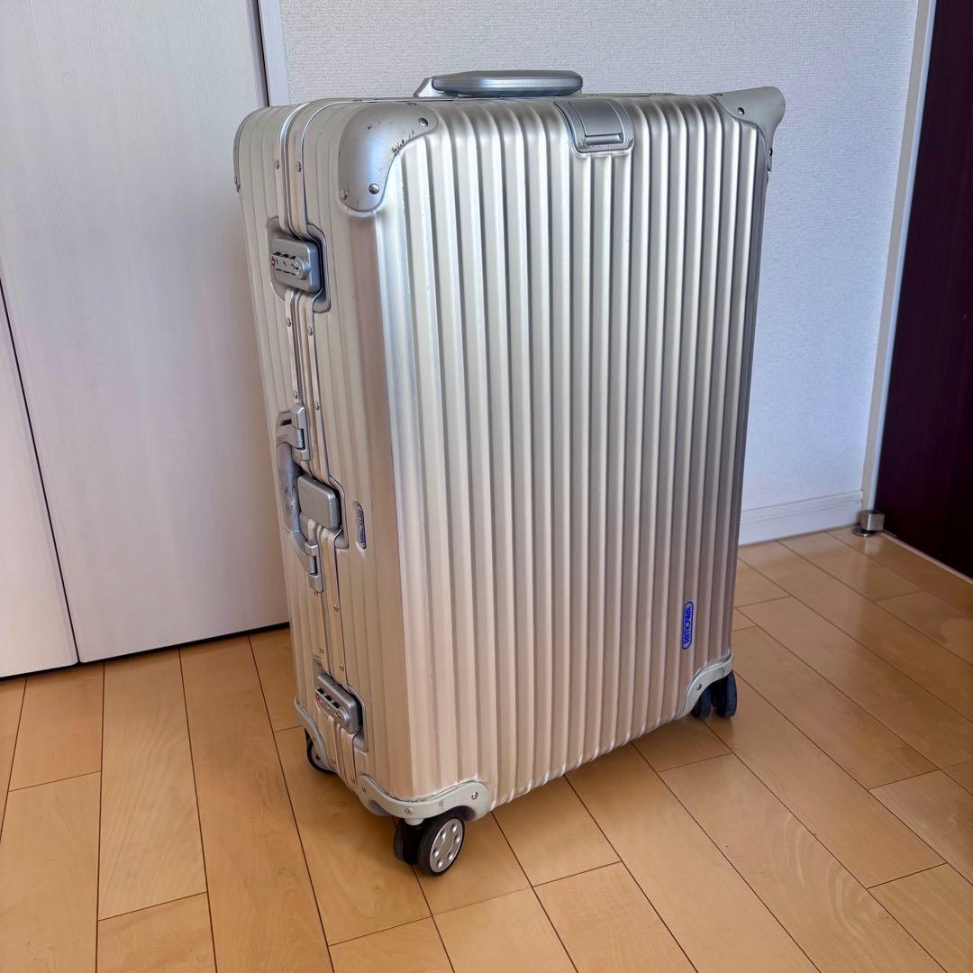 RIMOWA リモワ スーツケース キャリーカート トロリー 4輪 アルミニウム