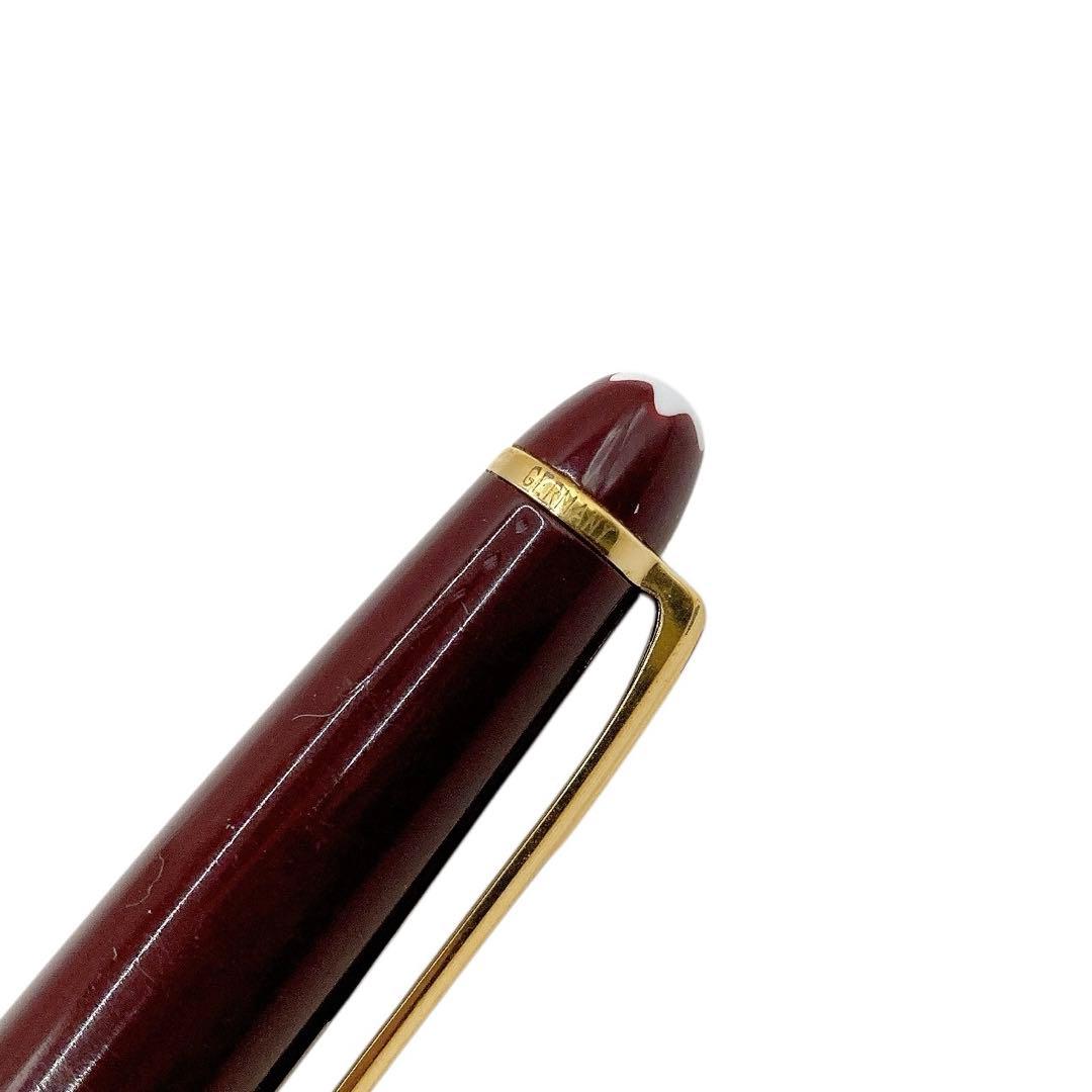 美品✨モンブラン　マイスターシュテュック　ボールペン　ボルドー　GERMANY