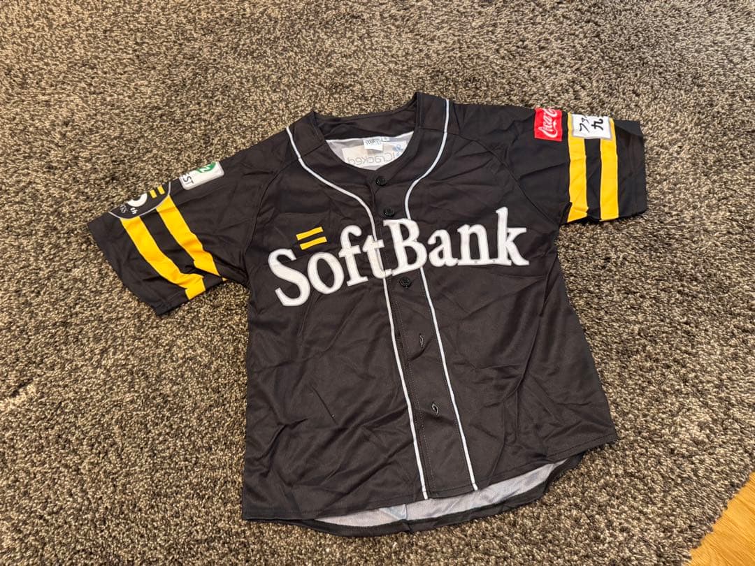 5枚セット SoftBank Hawks ユニフォーム S&Lサイズ