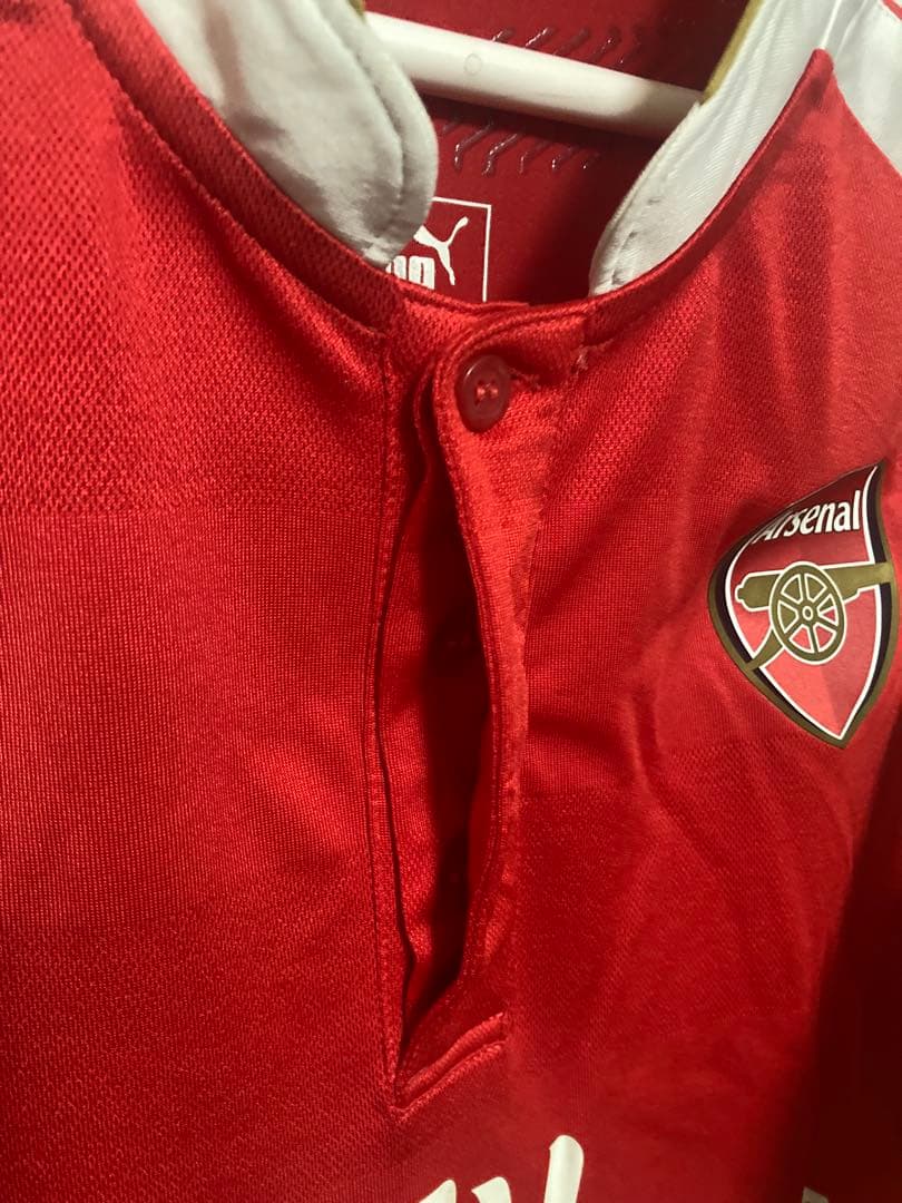 2015年　実使用ユニフォーム　アーセナル　ギブス　PUMA イングランド代表