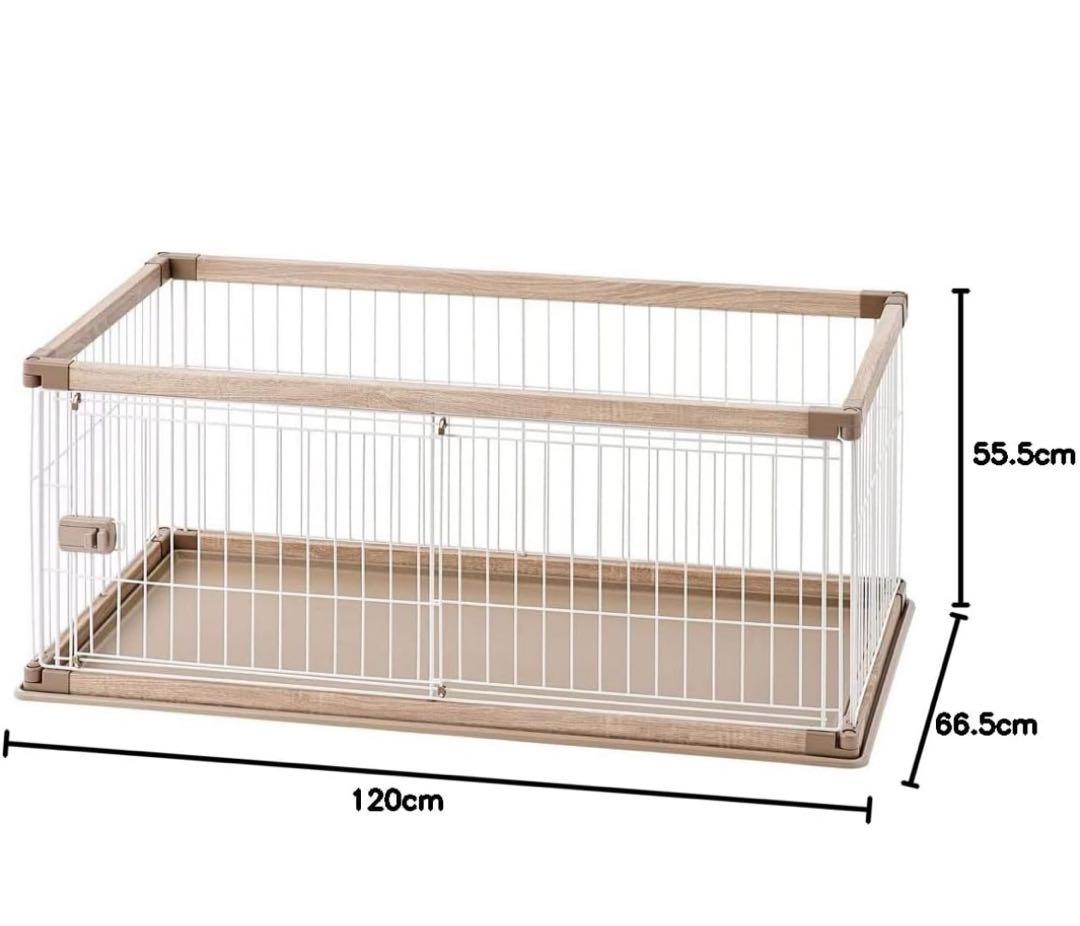 【未使用】アイリスオーヤマ製ペットサークル&リッチェル製トイレセット