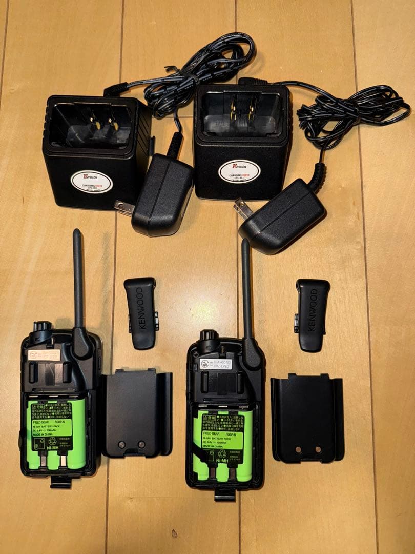 KENWOOD UBZーLP20 トランシーバー 2台セット