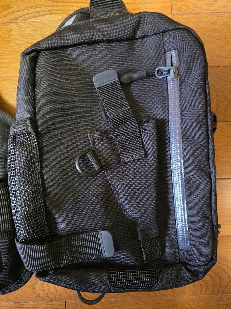 Pazdesign Saltwater Line フィッシングベスト ブラック