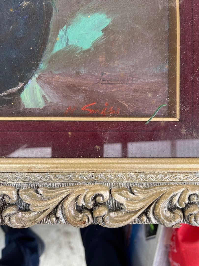 絹本画、手描き画、巻物画