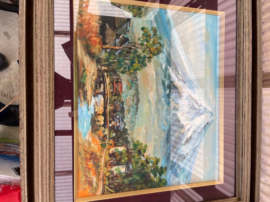 絹本画、手描き画、巻物画